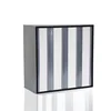 Custom v type combined air conditioning system high volume dense folding high efficiency HEPA filter