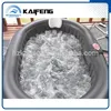 2 Person Black Hot Tub Inflatable Spa Pool