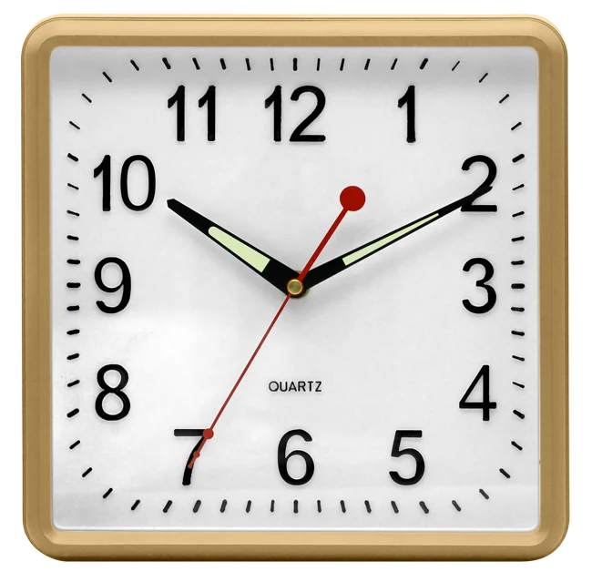 Square Retro Classic Pretty Wall Clock / Selling Well All Over The World Of High Quality Clock