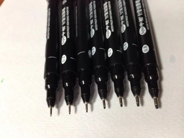 黒のイラスト3d細線描画ペン 高品質のマイクロファインライナーペン シークレットガーデンファインライナーペン7サイズのペン先 Buy 黒 グラフィックマイクロイラスト3d細線描画ペン マイクロ細かいライナーペン シークレットガーデン細かいライナーペン Product On