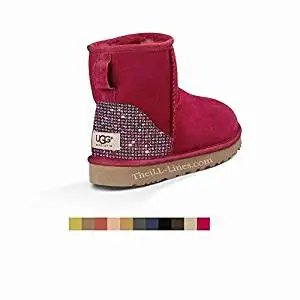 red custom uggs