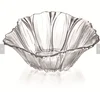 Flower Shaped Decorative Glass glass fruit plate home decoration glass bowl fruit dish