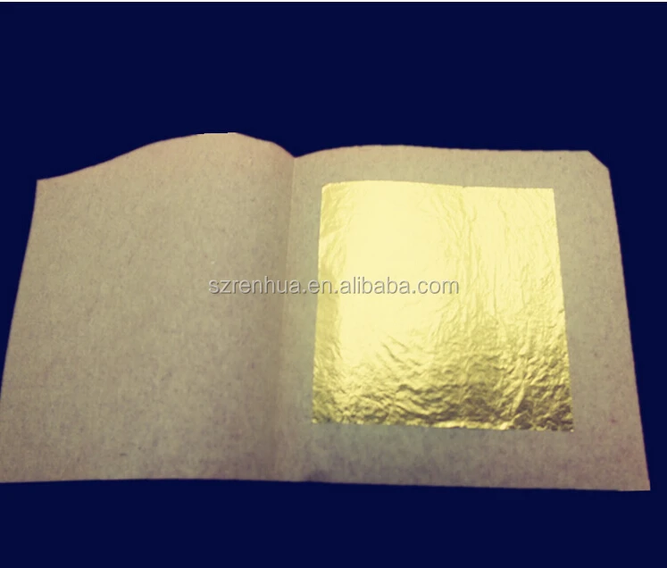 24k Pure Edible Gold Leaf 99.99% Gold Good Quality - Buy Booklet