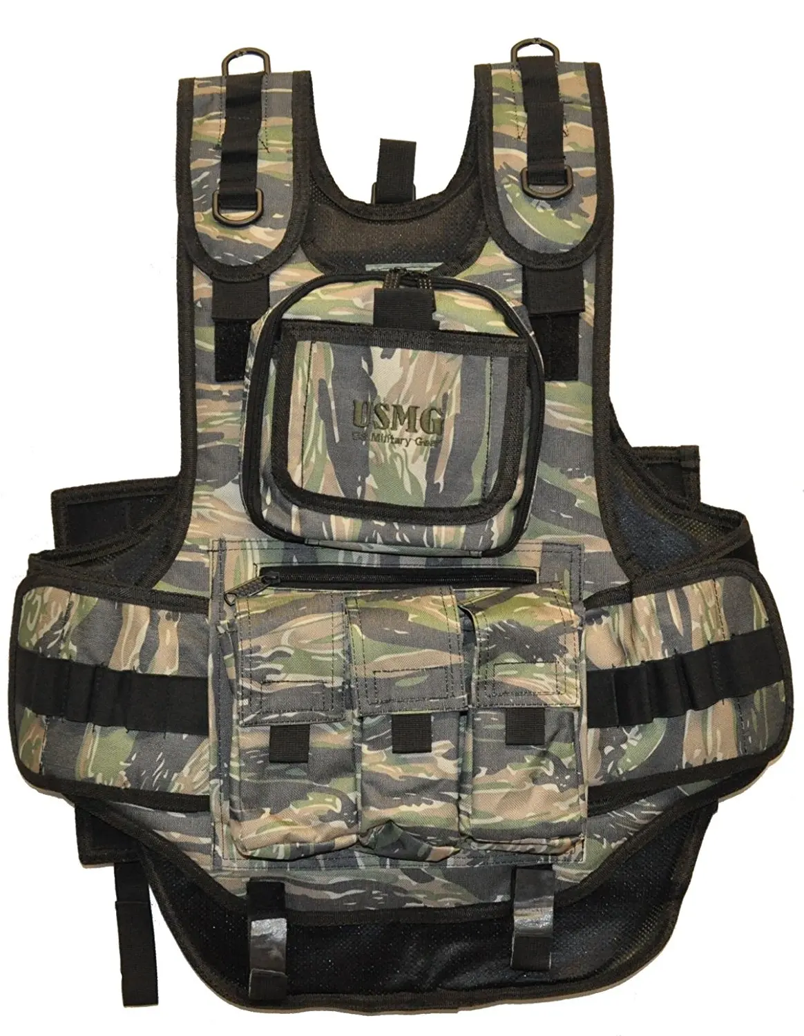 Buy Tactical Ten Paintball Vest (Tiger Stripe) - Large Size - paintball ...