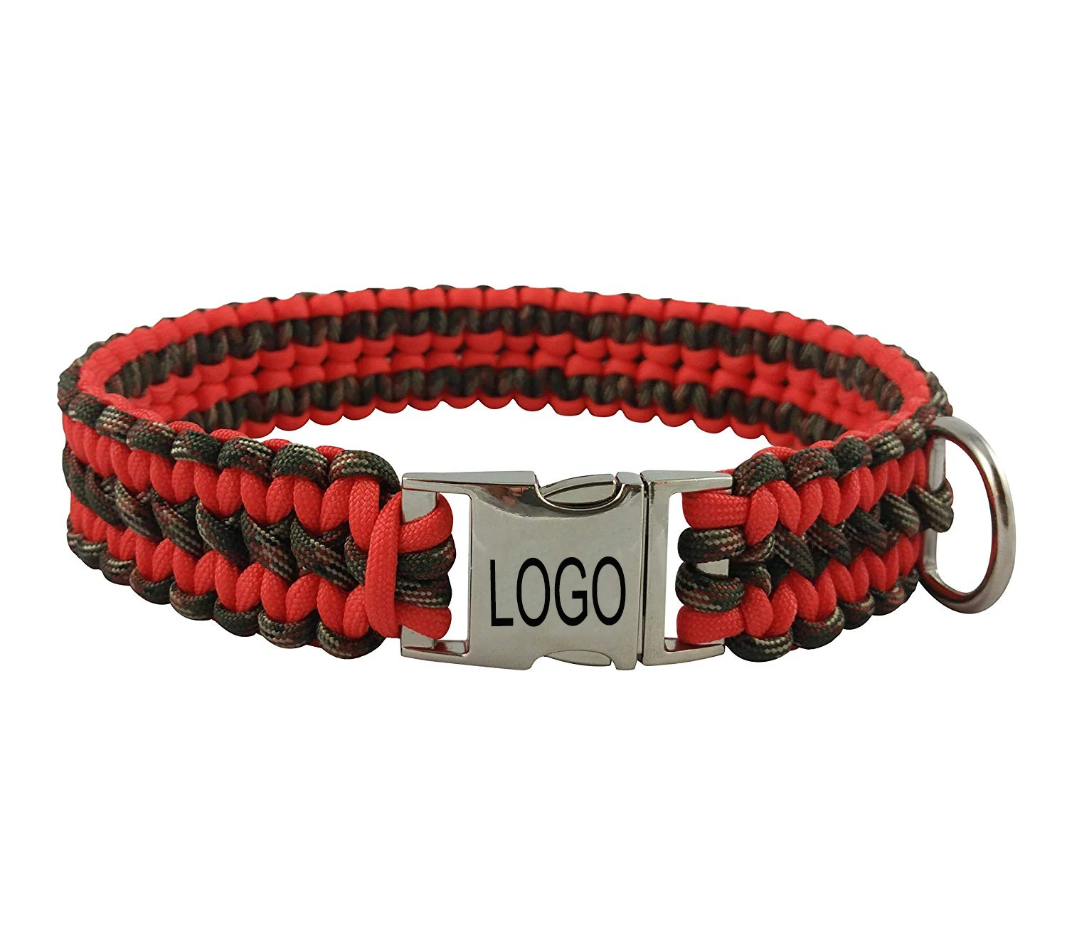 Paracord dog collar supplies Clearance