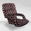Adjustable floor chair sofa with armrest for 5 steps adjustable