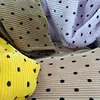 2019 hot sale compression folding cloth polka dot French fabric embroidery dress guangzhou lace