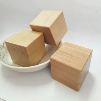 wooden cubes large