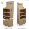 HIC Customized Candy Food and Snack Chocolate Bars Gum corrugated Cardboard Display Rack for Supermarket