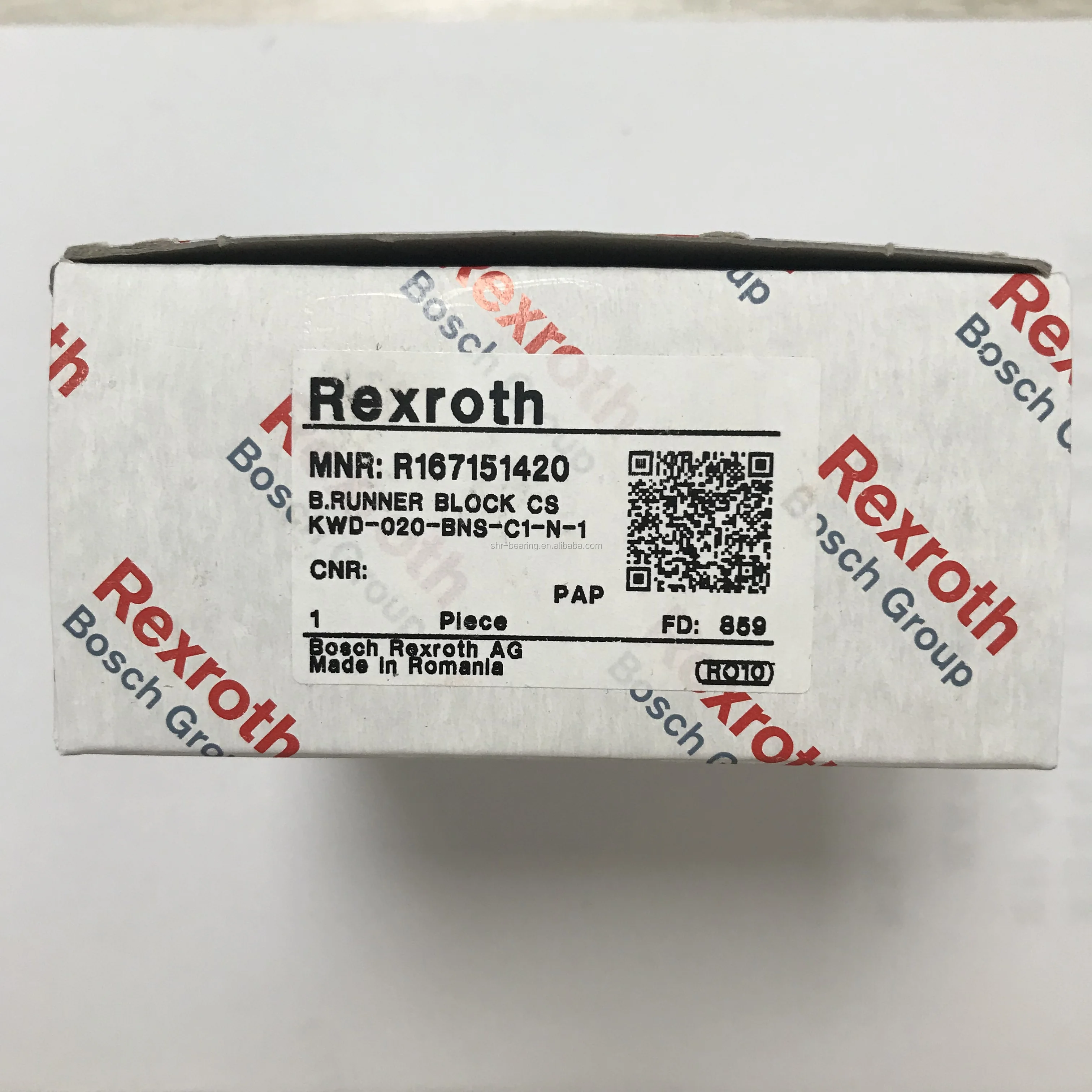 Rexroth Khối Dẫn Động Tuyến Tính R167151420 R1671-514-20 Trượt Khối Dẫn Hướng Tuyến Tính