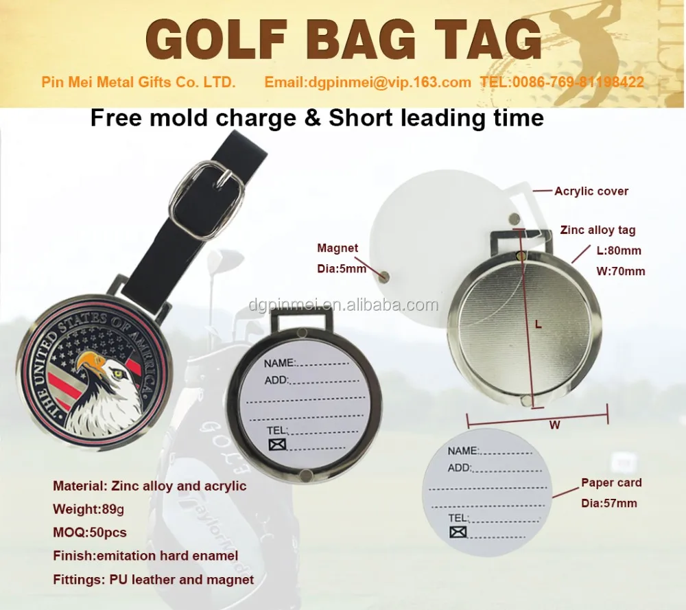 Golf Gift Box Bag Tag Divot Tool With Golf Ball Marker Buy Golf Divot