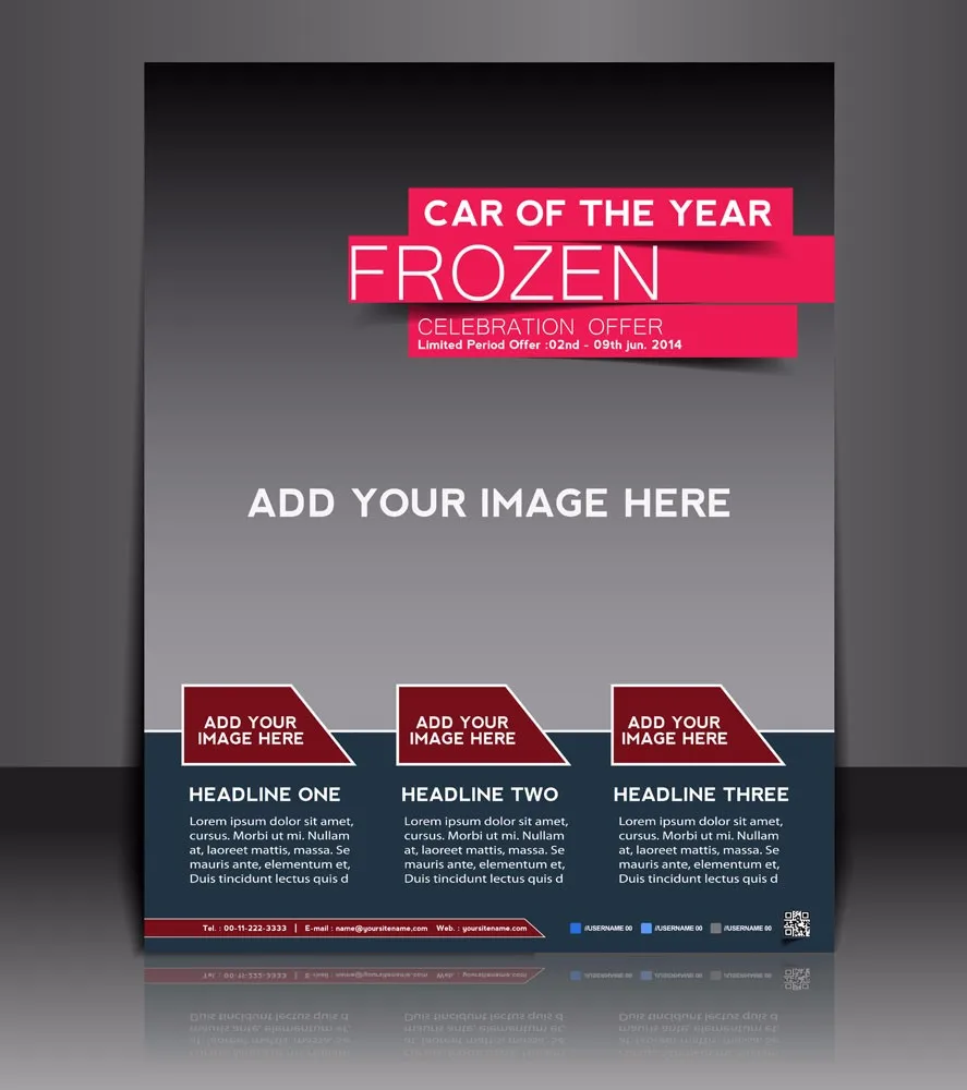 sample leaflets for advertising