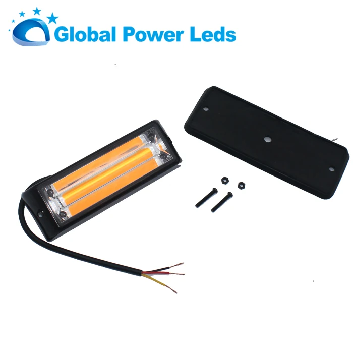 COB amber green blue red flashing warning light