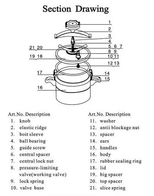 5l Aluminium Pressure Cooker With Polished Surface - Buy Induction ...