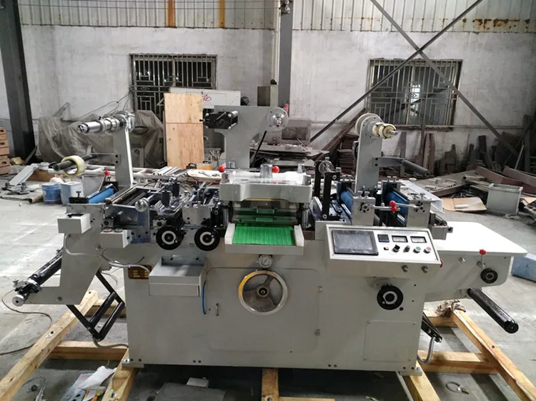Flatbed Roll to Roll Label Automatic Die Cutting Machine
