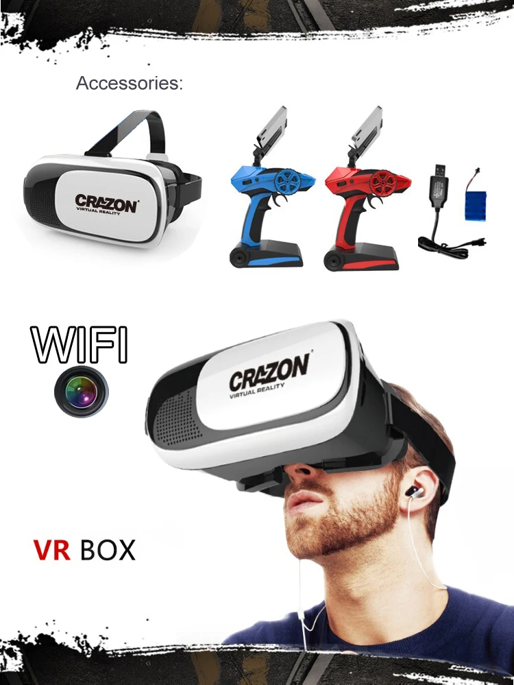 remote control car with vr