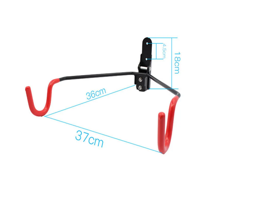 Bike Hook Metal Bicycle Hook Wall Mounted Rack Bike Hanging Hook For