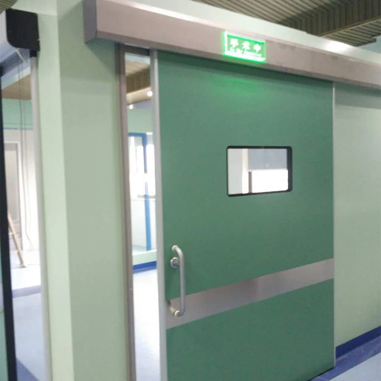 GS60H Low Price Hospital Aluminium Hermetic Sliding Door