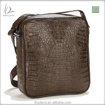 mens crocodile bag