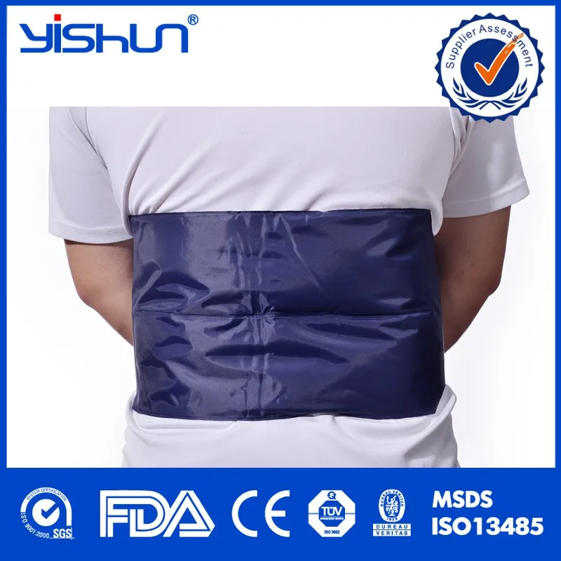 ice pack sleeve with elastic strap