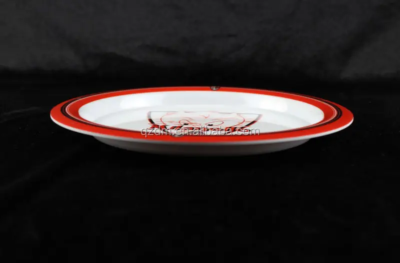 8.5"Melamine Did's Plate ,Melamine Lunch Plate