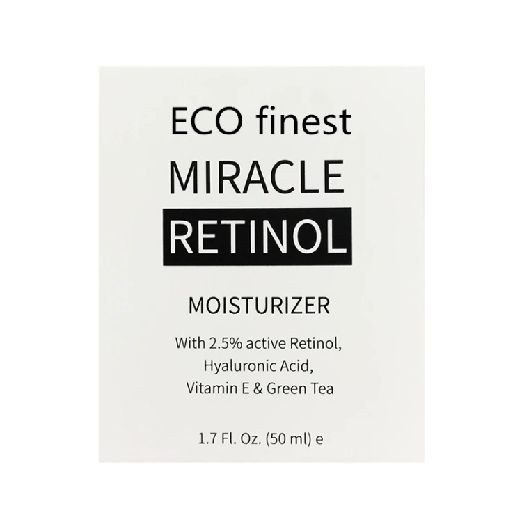 Retinol Moisturizer Cream for Face, With Hyaluronic Acid, Vitamin E and Green Tea