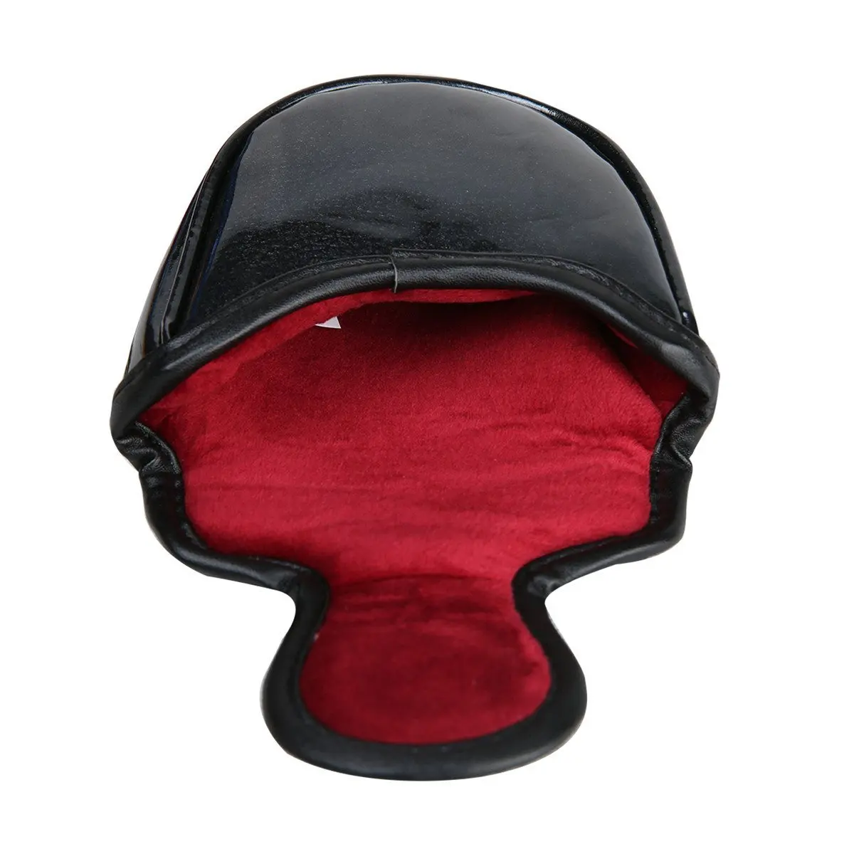 2018 New Skull Golf Putter Headcover Black Pu Leather Mallet Golf Head