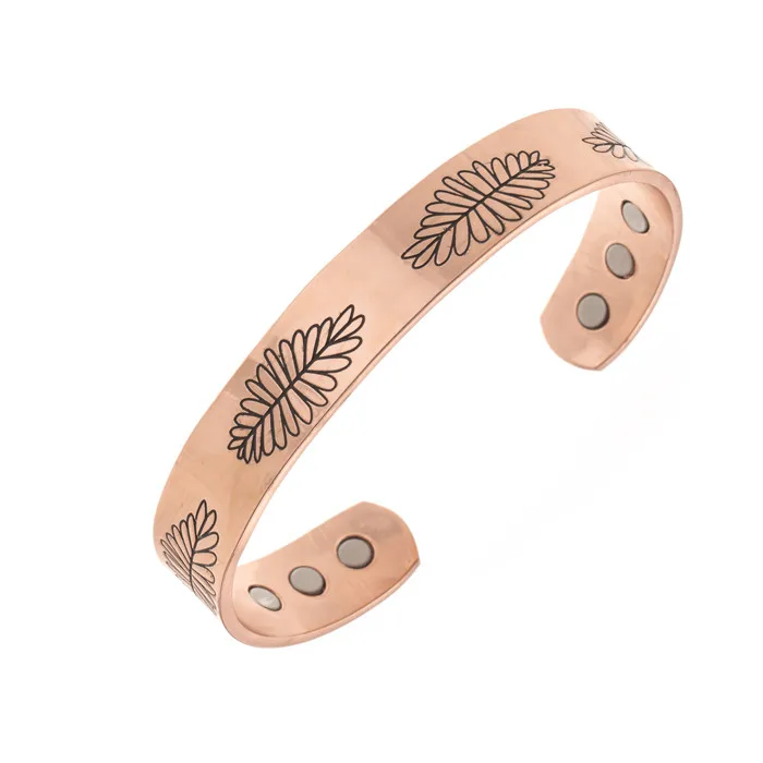 Sports Golf Bracelet With 6 Mens Pain Healing Copper
