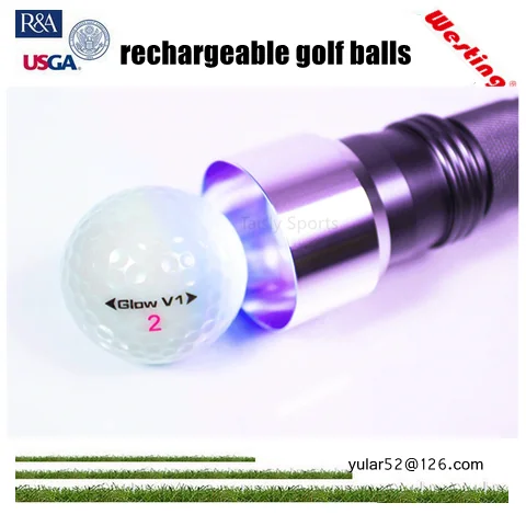 
Rechargeable Golf Balls glow in the dark tour balls 