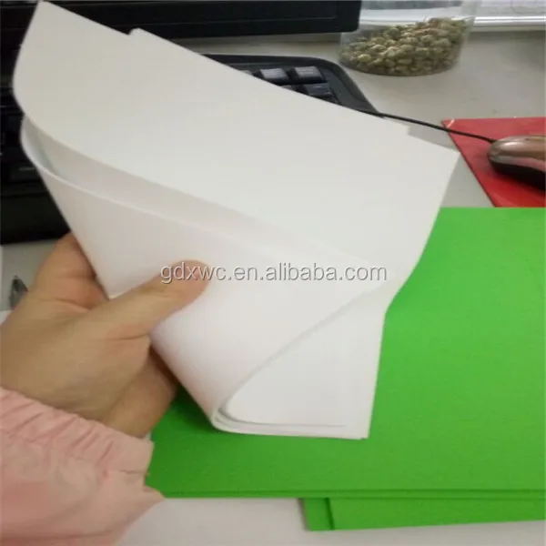 Highelastic Thin Eva Foam Sheet,White Eva Foam Eva 40cm 60cm Diameter
