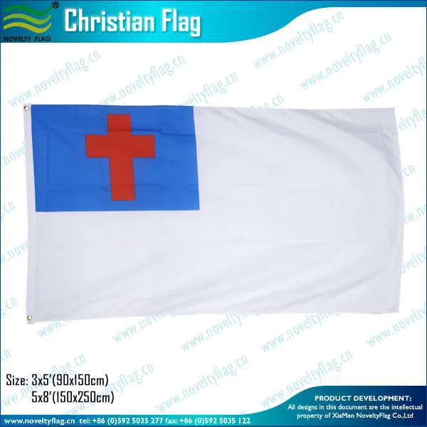 75d Poliéster 3 5ft Bandera Cristiana Buy Bandera Cristiana3 5ft 5860