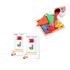 High Quality Creative Diy jigsaw puzzle smart game 4d tangram mental development Wooden tangram