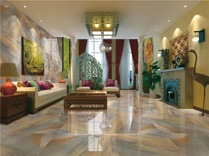 New Design Cheapest Ceramic Floor Tile Glazed Floor Tile