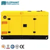 One Phase 220v 12kw Yangdong Portable Diesel Generator with wheels and ATS