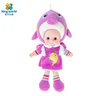 Pretty girl doll baby plush singing toys learning model baby soft dolls