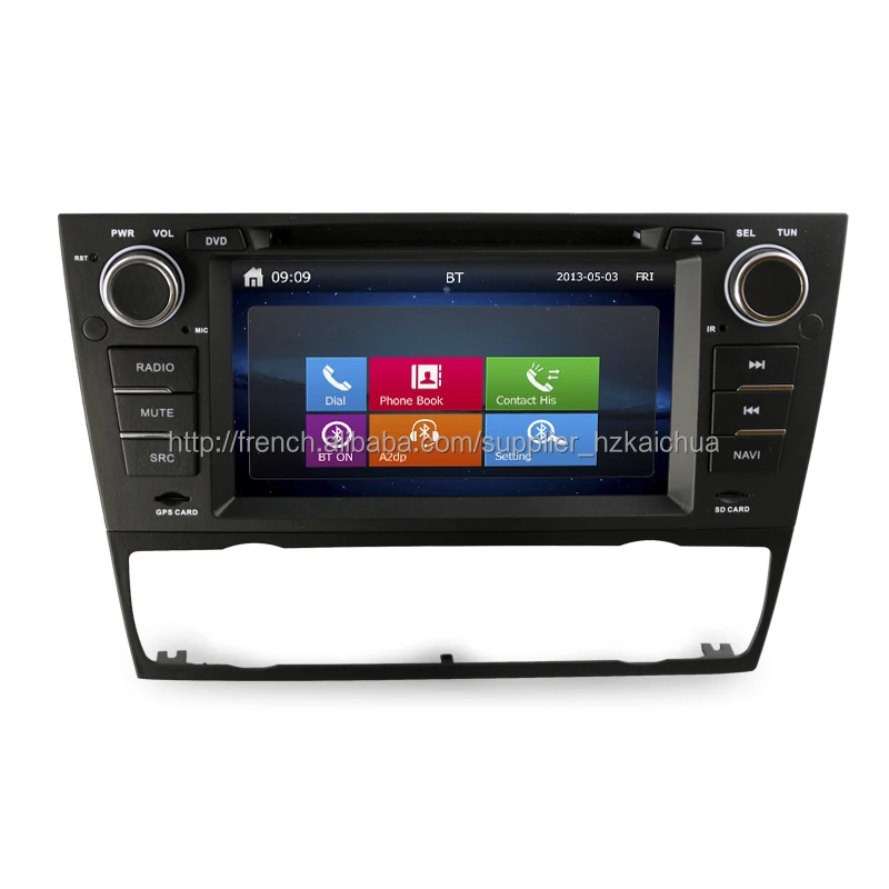 Autoradio Pour Bmw Série 3 E90 E91 E92 E93 Gps Dvd Voiture Multimédia 2din Autoradio 7 Pouces