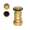 11/2" Portable Spray Nozzle Fire water gun forest fire hose connector brass nozzle