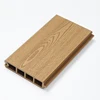 WPC PE wall panels Eco wood plastic composite decking board hollow wall cladding external and outside wall cladding outdoor