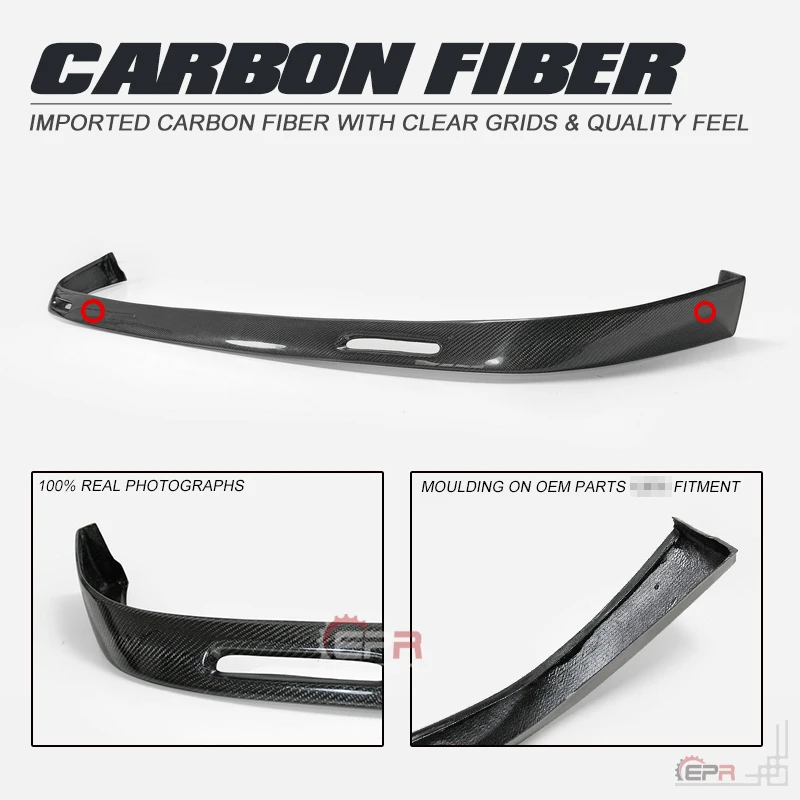 For Honda Civic Eg Bys Carbon Fiber Front Bumper Lip - Buy Front Bumper ...