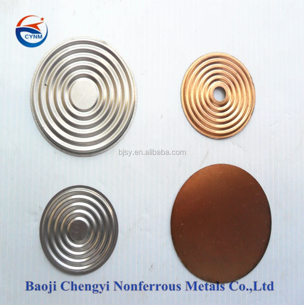 Flat And Corrugated Metal Diaphragms For Pressure Gauge Buy Flat