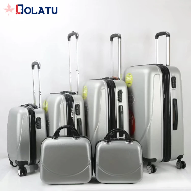 Abs+pc Luggage Set New Trolley Luggage Suitcase Travel 6 Pieces Set