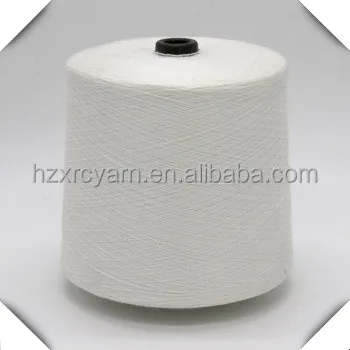 
AA grade ppt nylon viscose 100% core spun raw white yarn 28s 