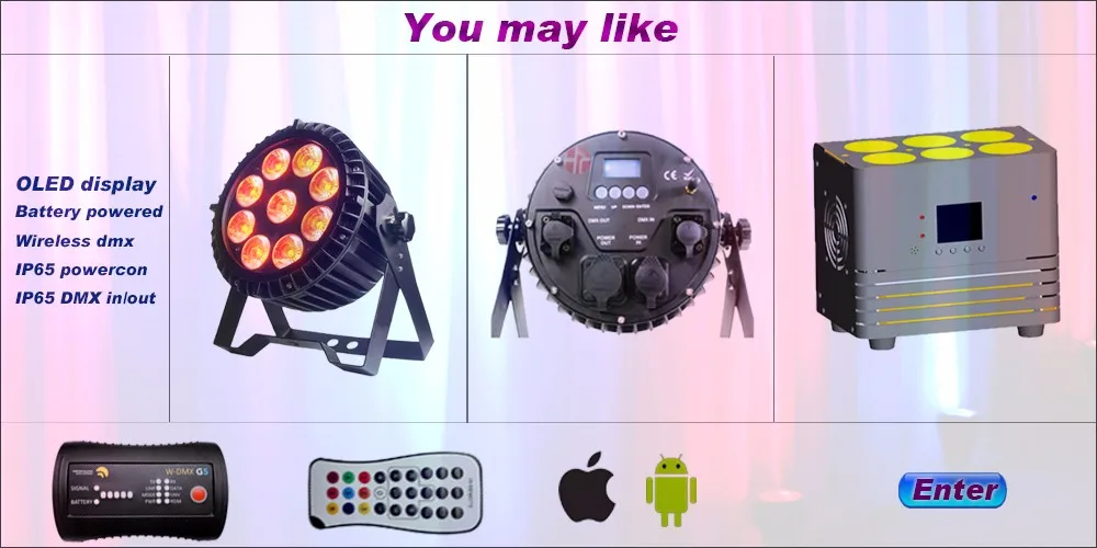 led battery uplights