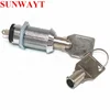 OEM 32mm switch key lock tubular keyed different key gambling machine switch lock