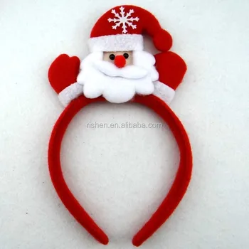 Party Decoration Christmas Head Hoop With Snowman Head Decoration
