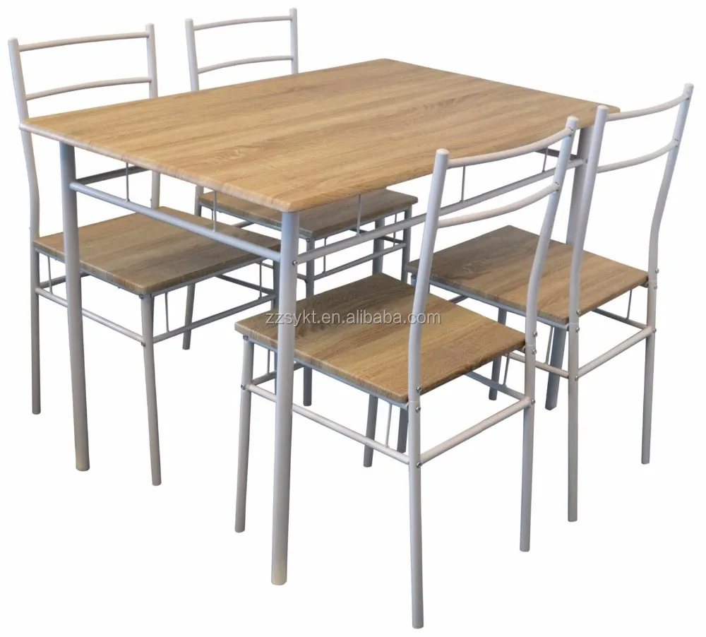 Wood Kitchen Dining Room Furniture Dining Table 4 Chairs Set Wholesale Buy Dining Tables Chair