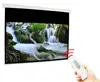 matte white flat surface high quality electric projector screen 180
