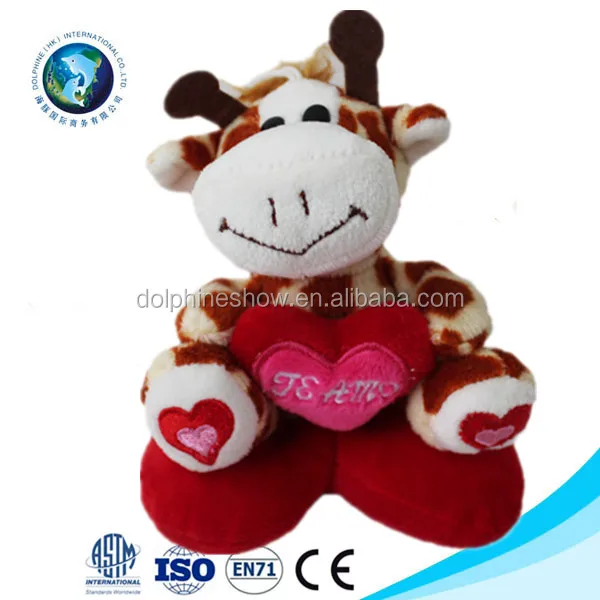 valentine stuffed giraffe