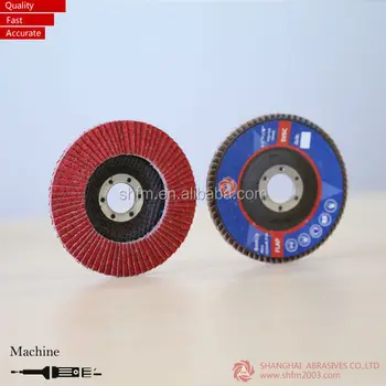 abrasive coated vsm zirconia ceramic flap larger discs