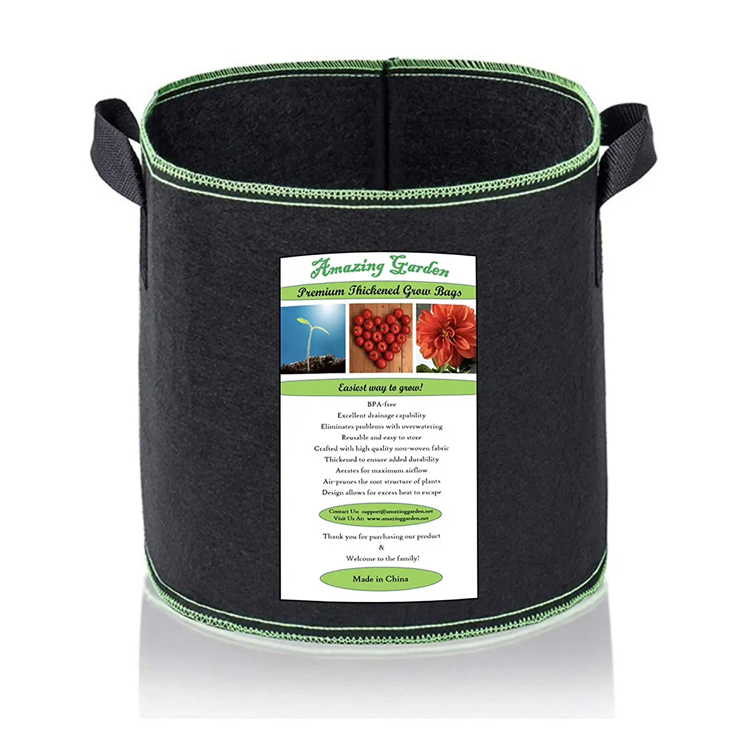 Felt Potato Grow Bags 2 Pack 10 Gallon Planting Pouch Fabric Pots Buy